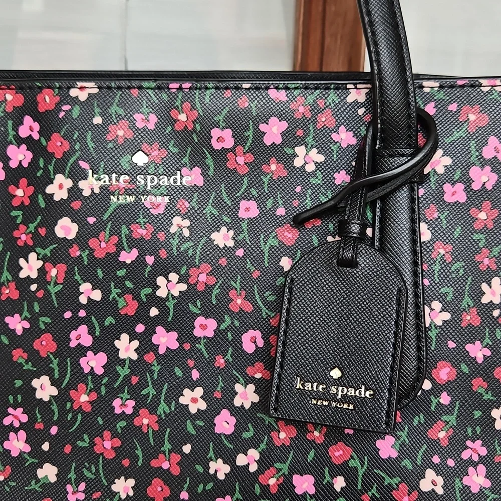 Kate Spade Schuyler Splendid Ditsy Floral Tote - Picture 3 of 7